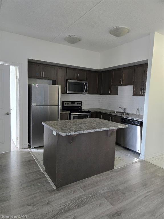 404-650 Sauve Street, Milton, ON - Indoor Photo Showing Kitchen