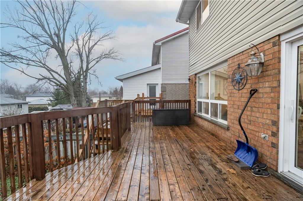 83 Burnaby Crescent, Kitchener, ON - Outdoor With Deck Patio Veranda With Exterior