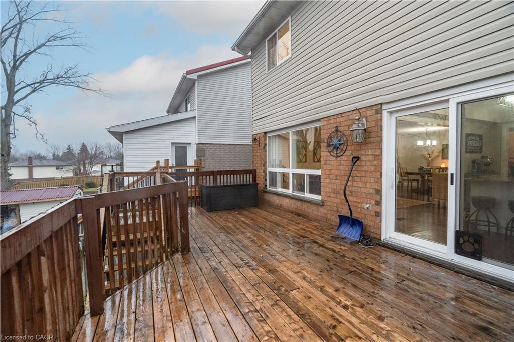 83 Burnaby Crescent, Kitchener, ON - Outdoor With Deck Patio Veranda With Exterior