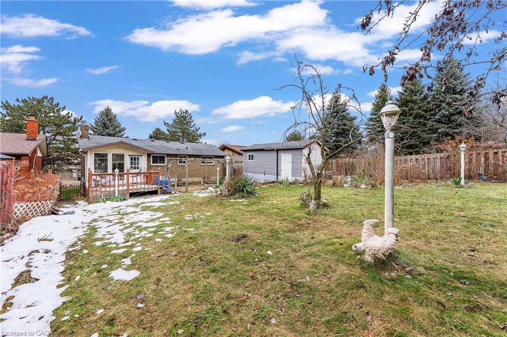 53 Bluerock Crescent, Cambridge, ON - Outdoor With Deck Patio Veranda