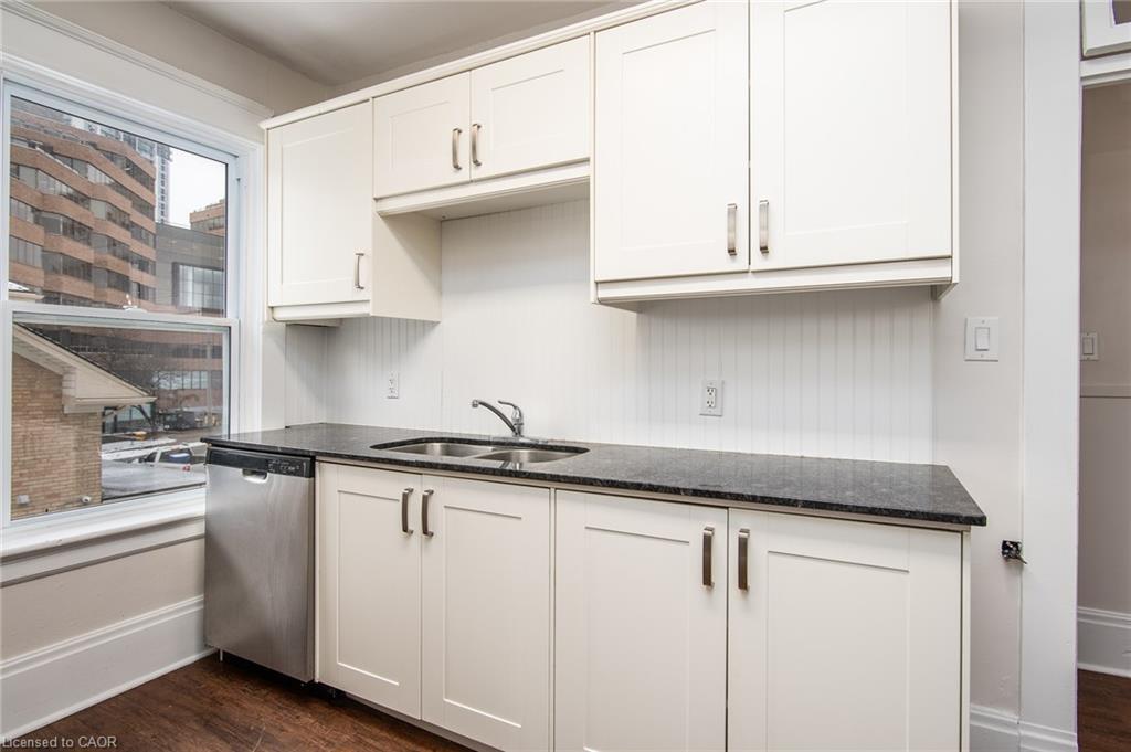 94 Scott Street, Kitchener, ON - Indoor Photo Showing Kitchen With Double Sink