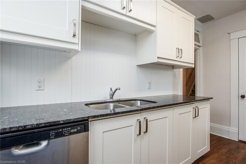 94 Scott Street, Kitchener, ON - Indoor Photo Showing Kitchen With Double Sink