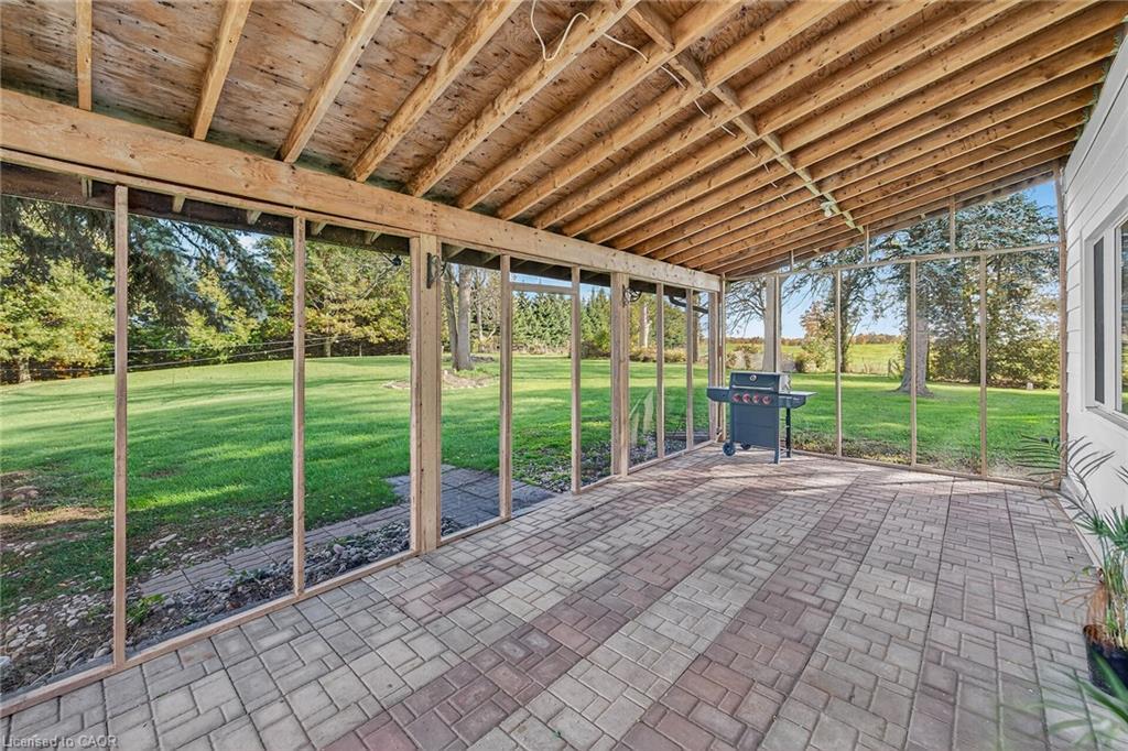 1868 Jerseyville Road W, Hamilton, ON - Outdoor With Deck Patio Veranda With Exterior