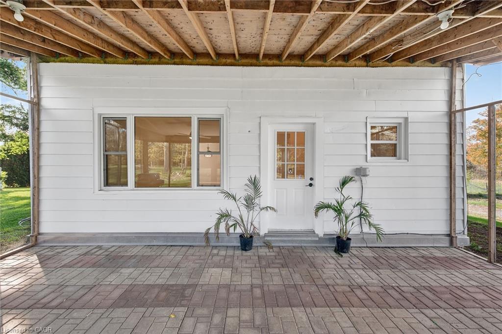 1868 Jerseyville Road W, Hamilton, ON - Outdoor With Deck Patio Veranda With Exterior