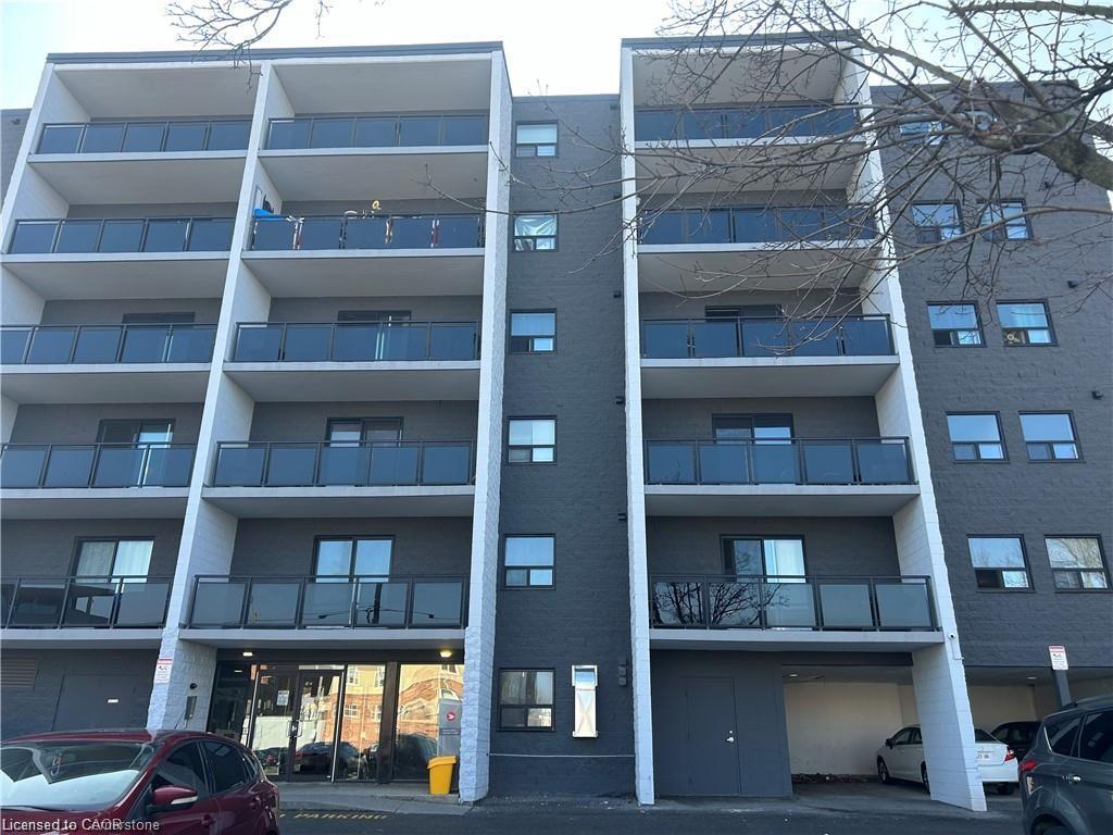 203-4422 Huron Street, Niagara Falls, ON - Outdoor With Balcony With Facade