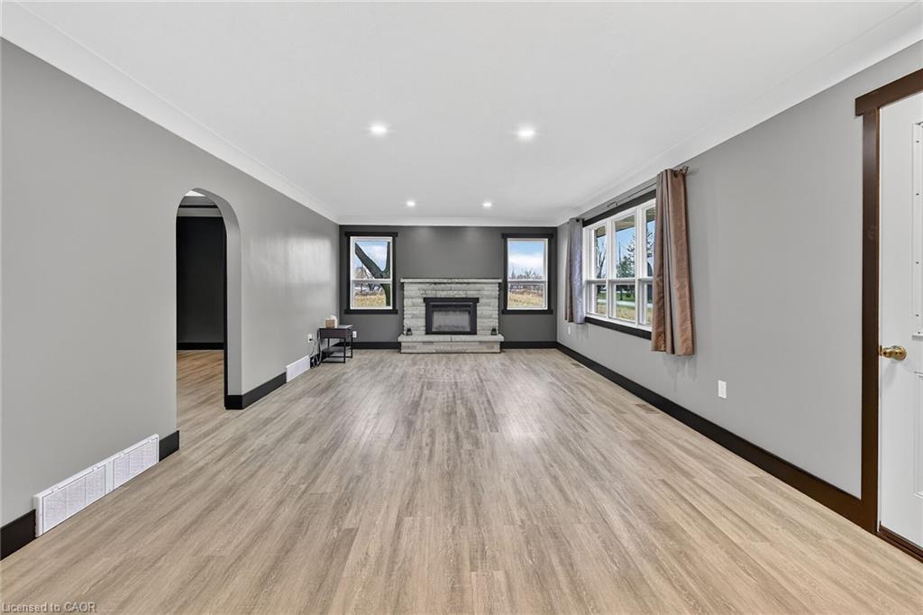 44090 Hendershot Road, Wainfleet, ON - Indoor With Fireplace