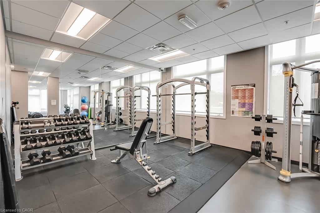 302-457 Plains Road E, Burlington, ON - Indoor Photo Showing Gym Room