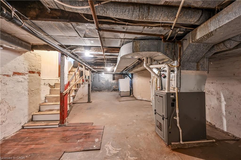 334 Cannon Street E, Hamilton, ON - Indoor Photo Showing Basement