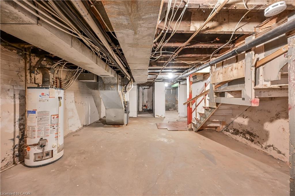 334 Cannon Street E, Hamilton, ON - Indoor Photo Showing Basement