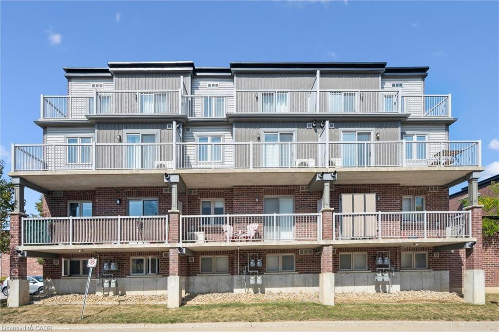 D-24 Sienna Street, Kitchener, ON - Outdoor With Balcony With Facade