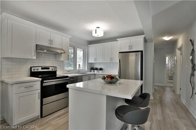 318 Sanatorium Road, Hamilton, ON - Indoor Photo Showing Kitchen With Upgraded Kitchen