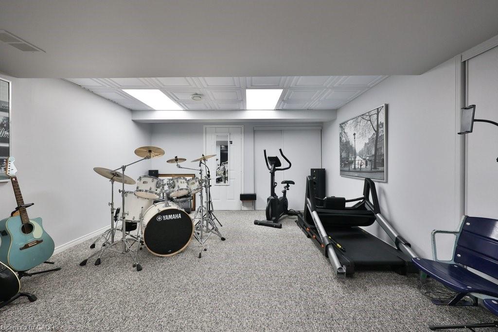 4191 Bianca Forest Drive, Burlington, ON - Indoor Photo Showing Gym Room