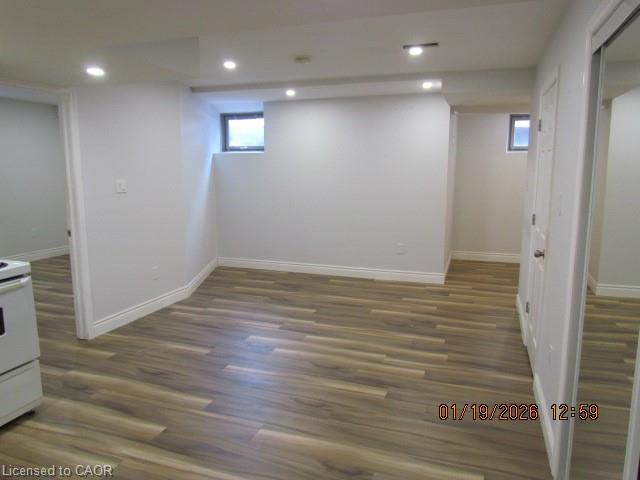 5542 Twelve Mile Trail, Burlington, ON - Indoor Photo Showing Basement