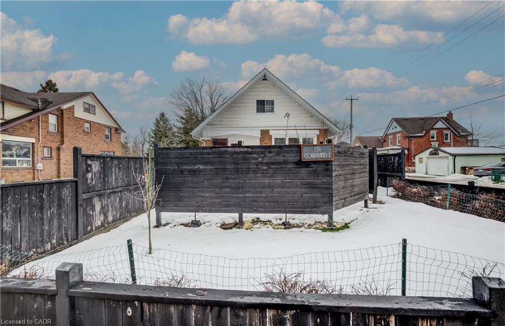 151 Courtland Avenue E, Kitchener, ON - Outdoor