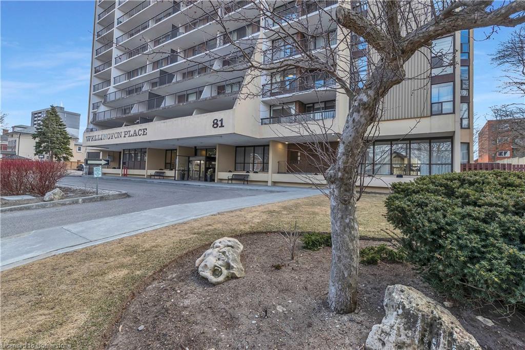 702-81 Church Street, Kitchener, ON - Outdoor With Facade