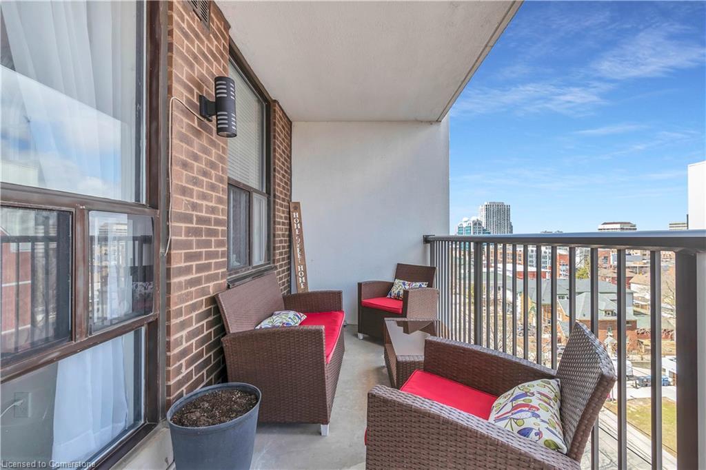 702-81 Church Street, Kitchener, ON - Outdoor With Balcony With Exterior