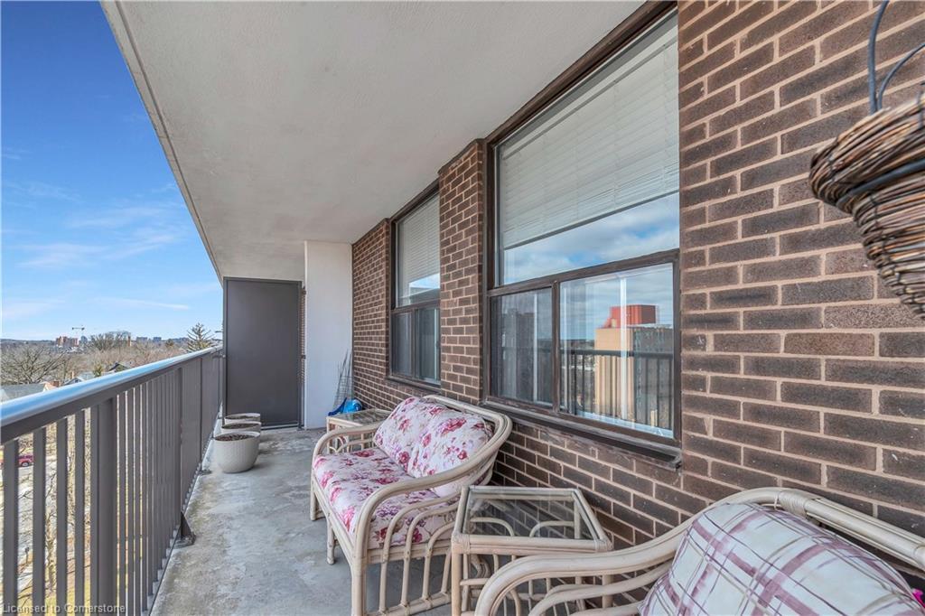 702-81 Church Street, Kitchener, ON - Outdoor With Balcony With Exterior