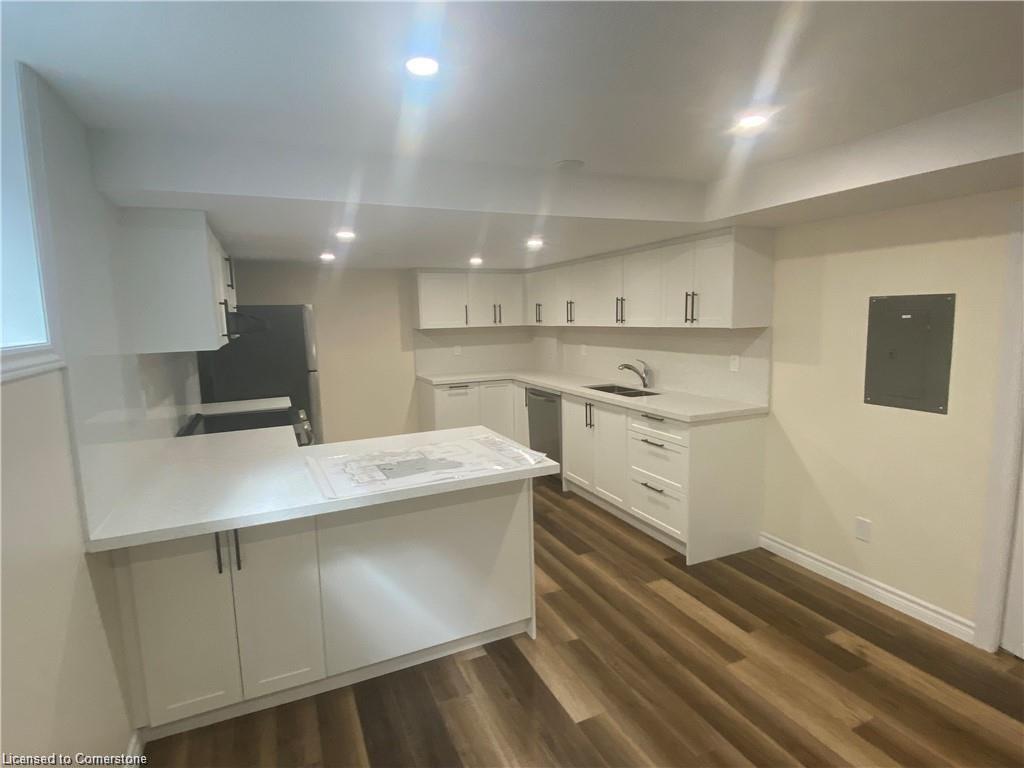 Basement-144 Hilborn Avenue, Cambridge, ON - Indoor Photo Showing Kitchen