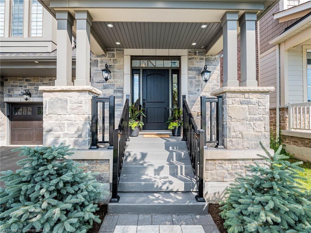 323 Harold Dent Trail, Oakville, ON - Outdoor With Facade