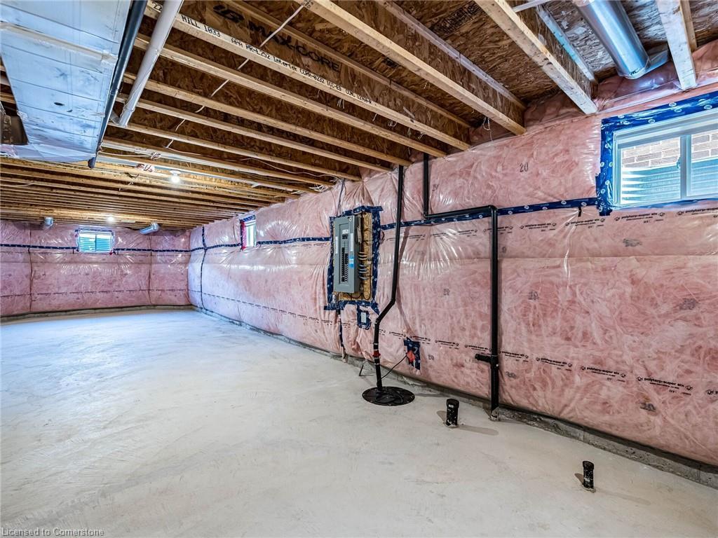 323 Harold Dent Trail, Oakville, ON - Indoor Photo Showing Basement