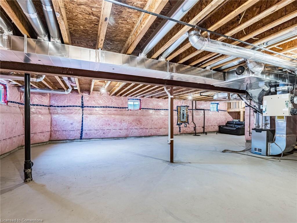 323 Harold Dent Trail, Oakville, ON - Indoor Photo Showing Basement