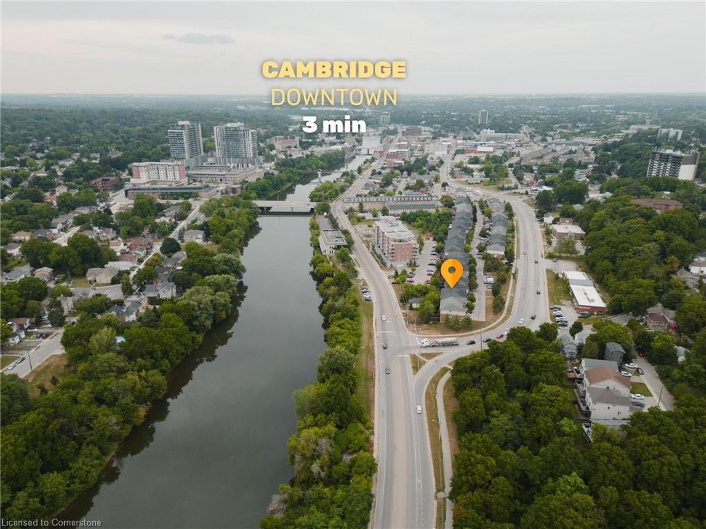 72-250 Ainslie Street S, Cambridge, ON - Outdoor With Body Of Water With View