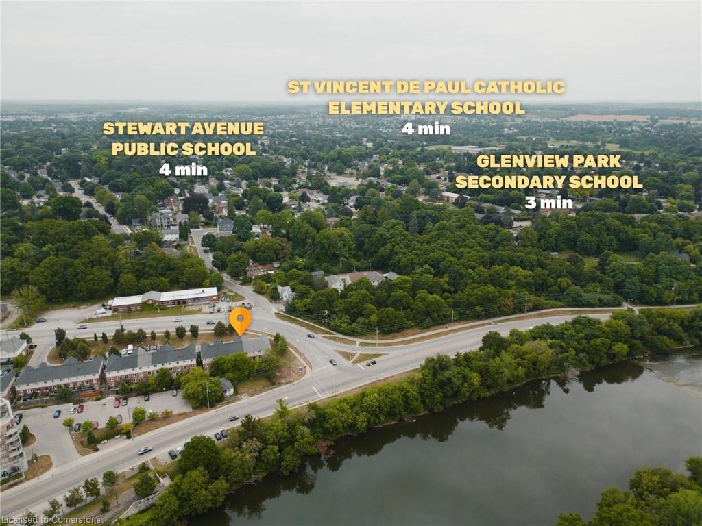 72-250 Ainslie Street S, Cambridge, ON - Outdoor With Body Of Water With View