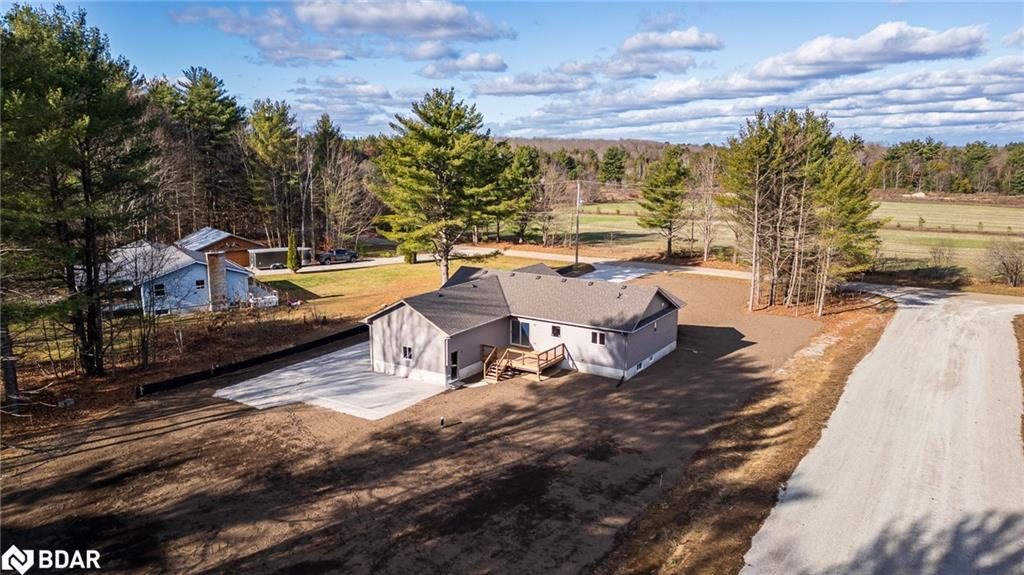 6121 Concession Rd B-C, Ramara, ON - Outdoor With Deck Patio Veranda With View