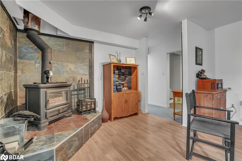 59 Withall Grove, Tiny, ON - Indoor With Fireplace