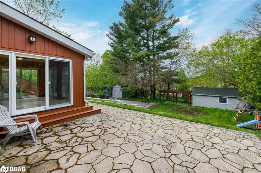 46 Eugenia Street, Barrie, ON - Outdoor With Deck Patio Veranda