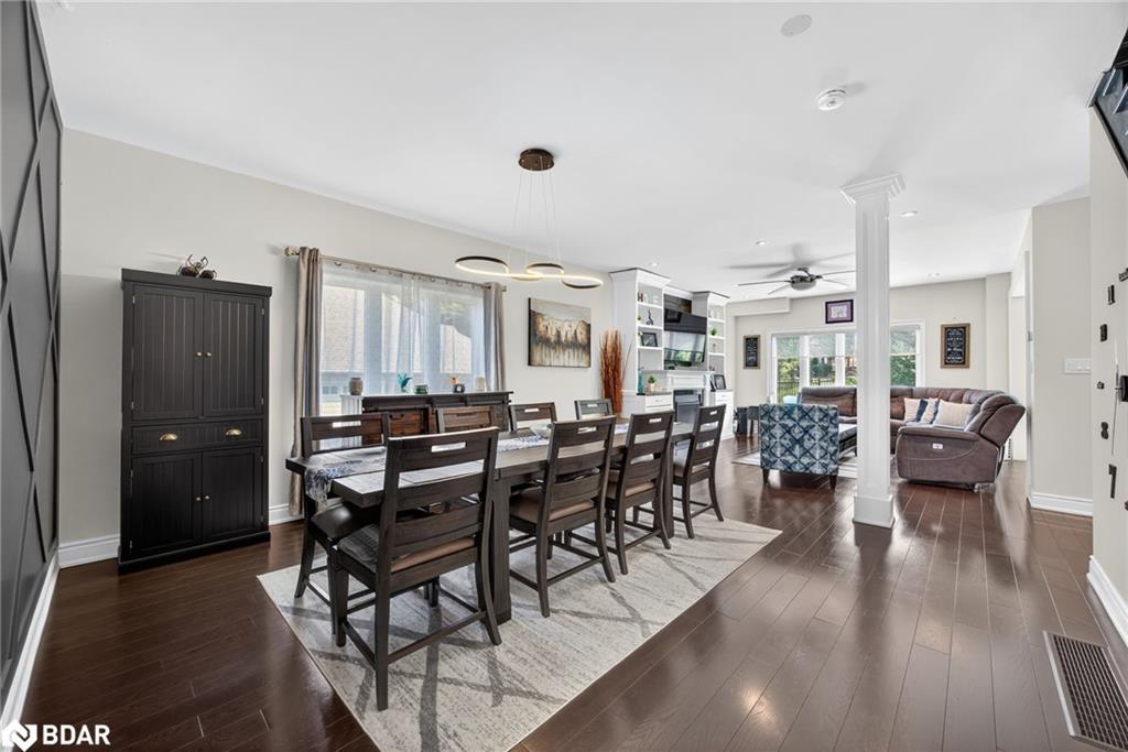 41 Landscape Drive, Oro-Medonte, ON - Indoor Photo Showing Dining Room
