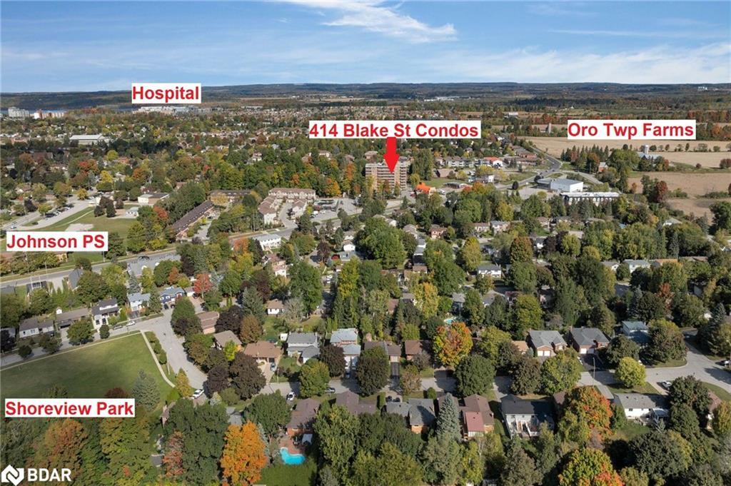 702-414 Blake Street, Barrie, ON - Outdoor With View