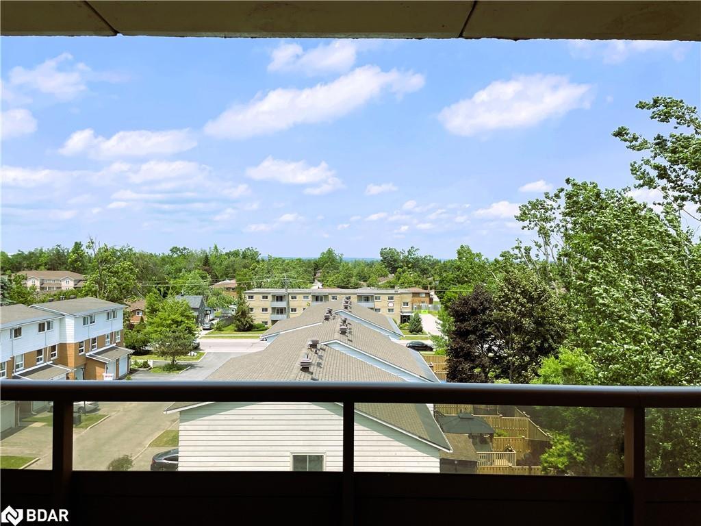 702-414 Blake Street, Barrie, ON - Outdoor With Balcony With View