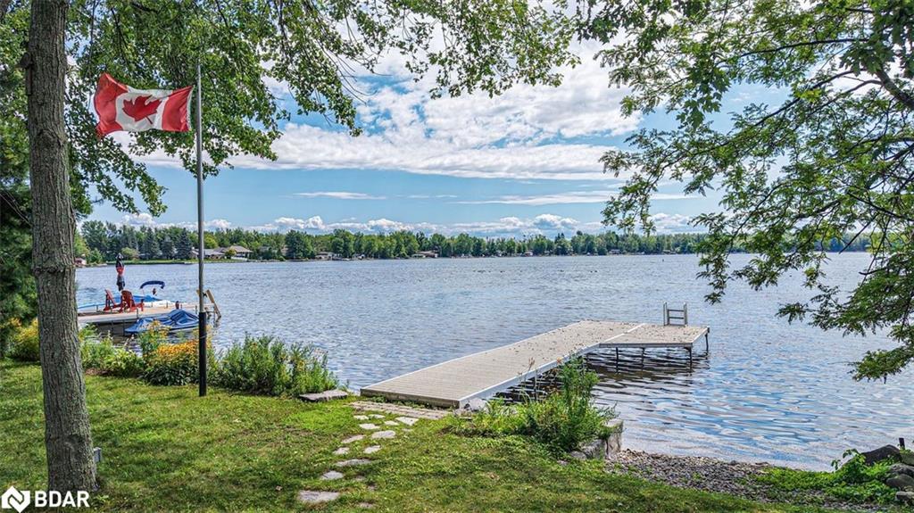 4283 Plum Point Road, Ramara, ON - Outdoor With Body Of Water With View