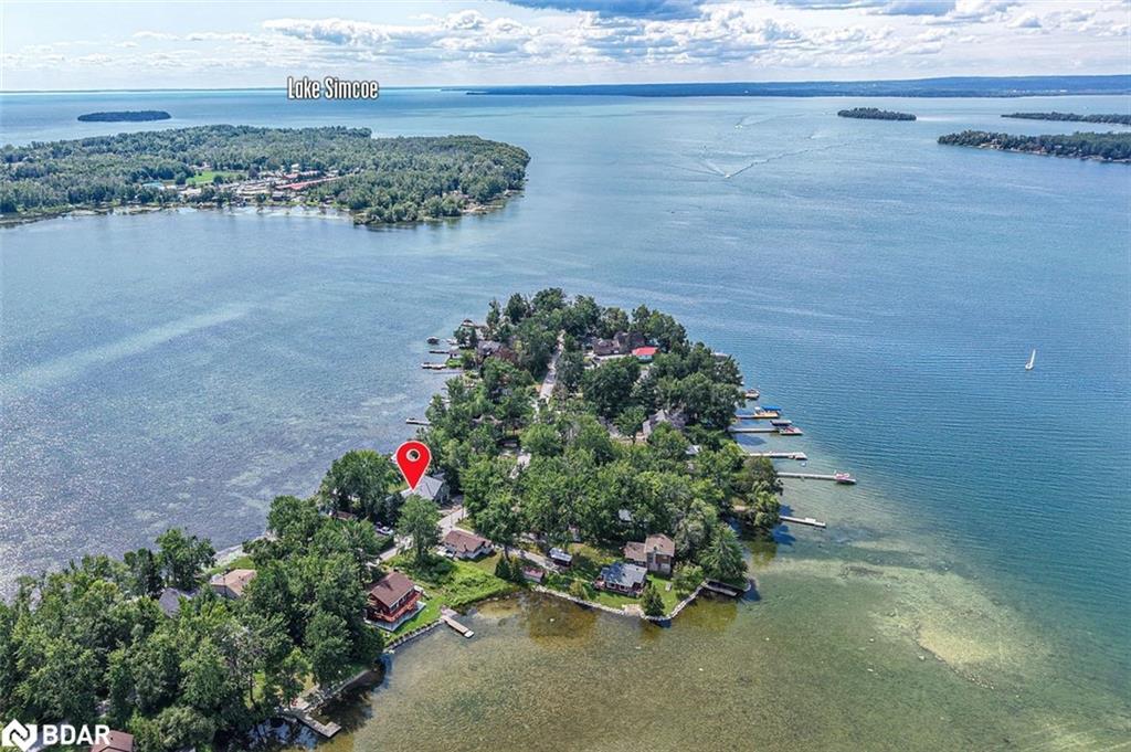 4283 Plum Point Road, Ramara, ON - Outdoor With Body Of Water With View