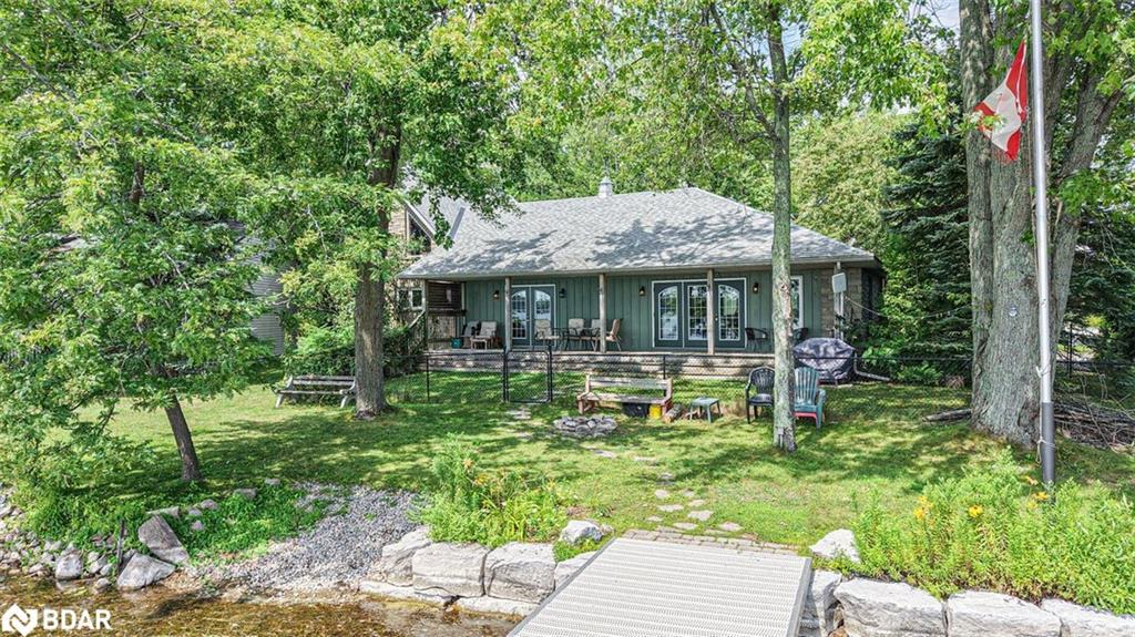 4283 Plum Point Road, Ramara, ON - Outdoor With Deck Patio Veranda