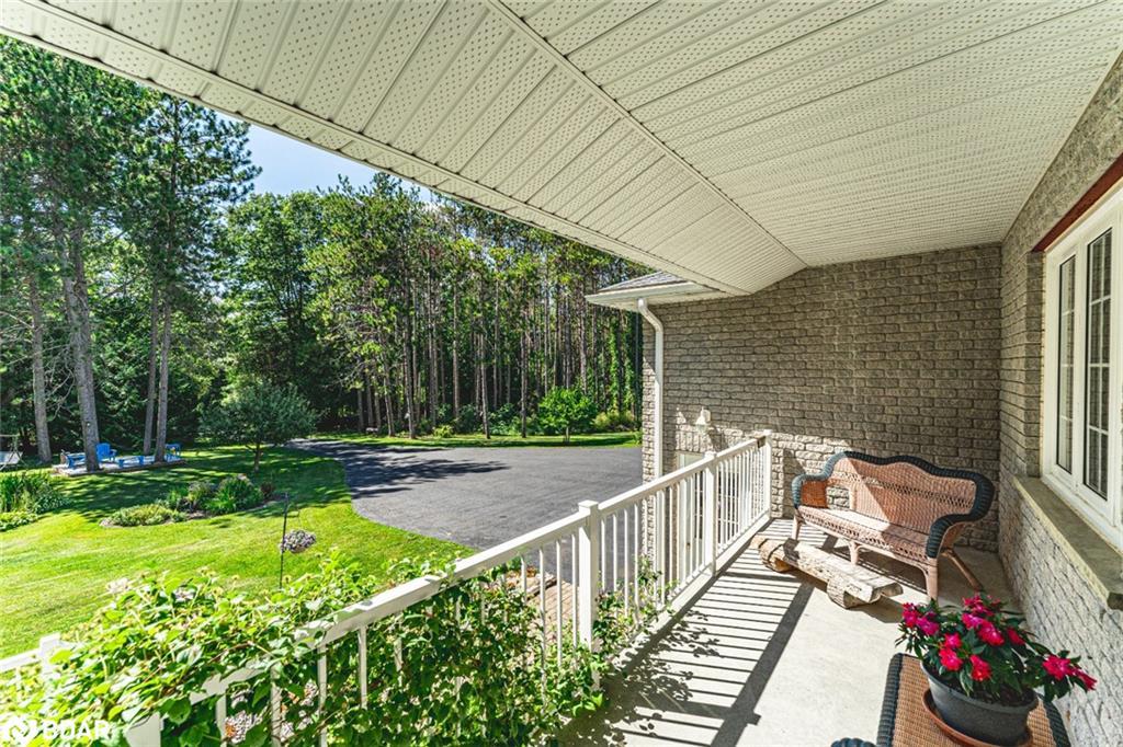 3891 9 Line N, Oro-Medonte, ON - Outdoor With Deck Patio Veranda With Exterior