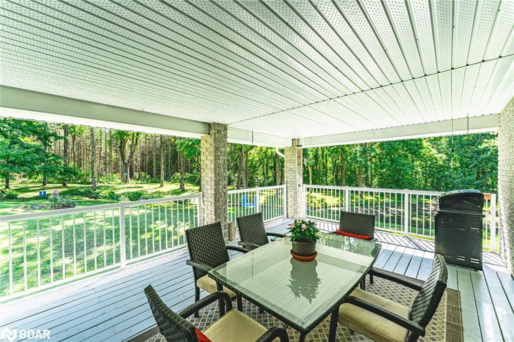3891 9 Line N, Oro-Medonte, ON - Outdoor With Deck Patio Veranda With Exterior