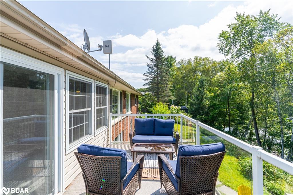 443 By-Lock Acres Road, Huntsville, ON - Outdoor With Deck Patio Veranda With Exterior