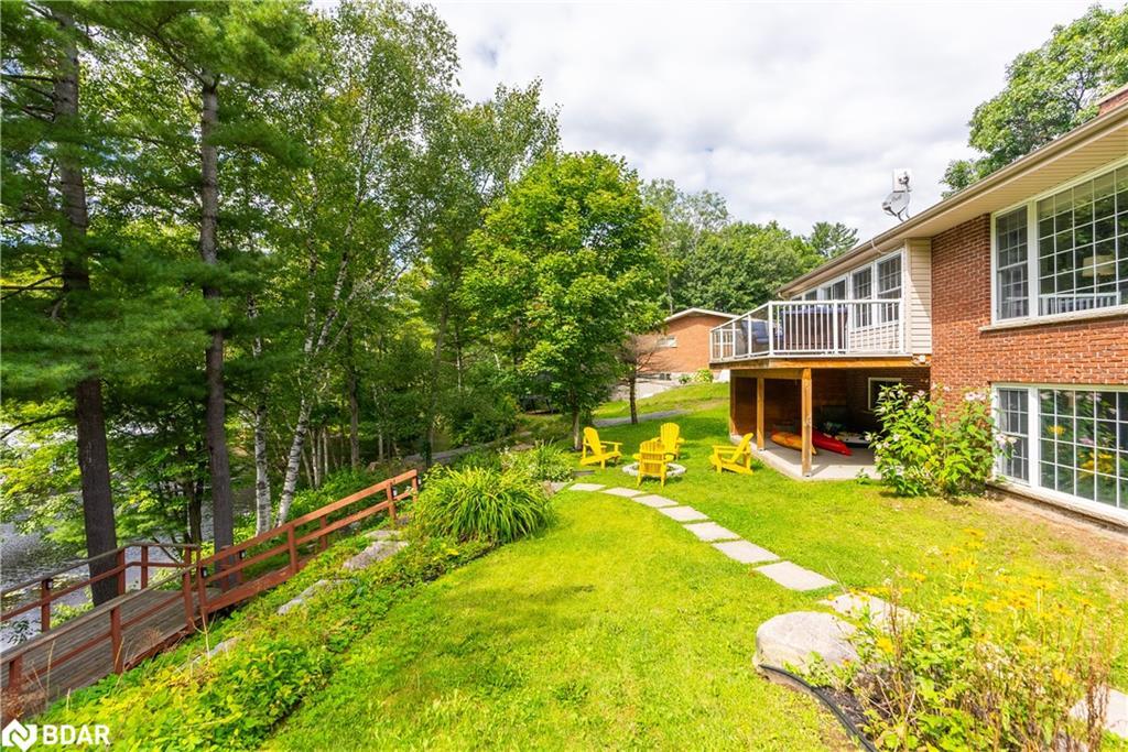 443 By-Lock Acres Road, Huntsville, ON - Outdoor With Deck Patio Veranda