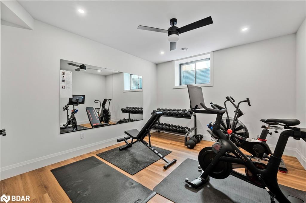 46 Tyndale Road, Barrie, ON - Indoor Photo Showing Gym Room