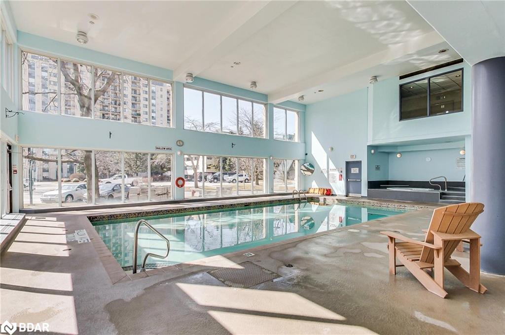 111-65 Ellen Street, Barrie, ON - Indoor Photo Showing Other Room With In Ground Pool