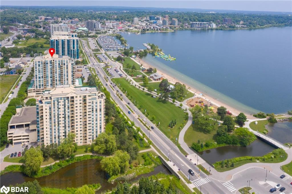 111-65 Ellen Street, Barrie, ON - Outdoor With Body Of Water With View