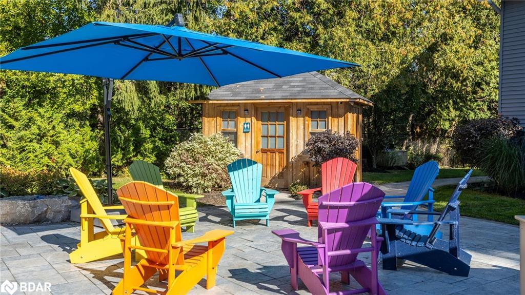 112 Lakeshore Road W, Oro-Medonte, ON - Outdoor With Deck Patio Veranda