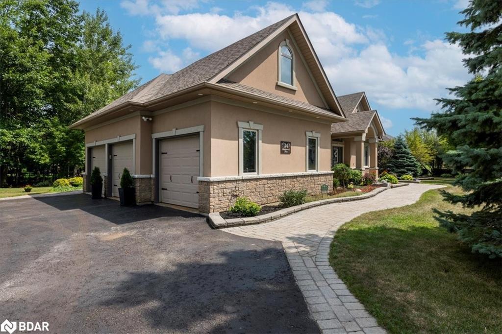 34 Heatherwood Drive, Springwater, ON - Outdoor With Deck Patio Veranda