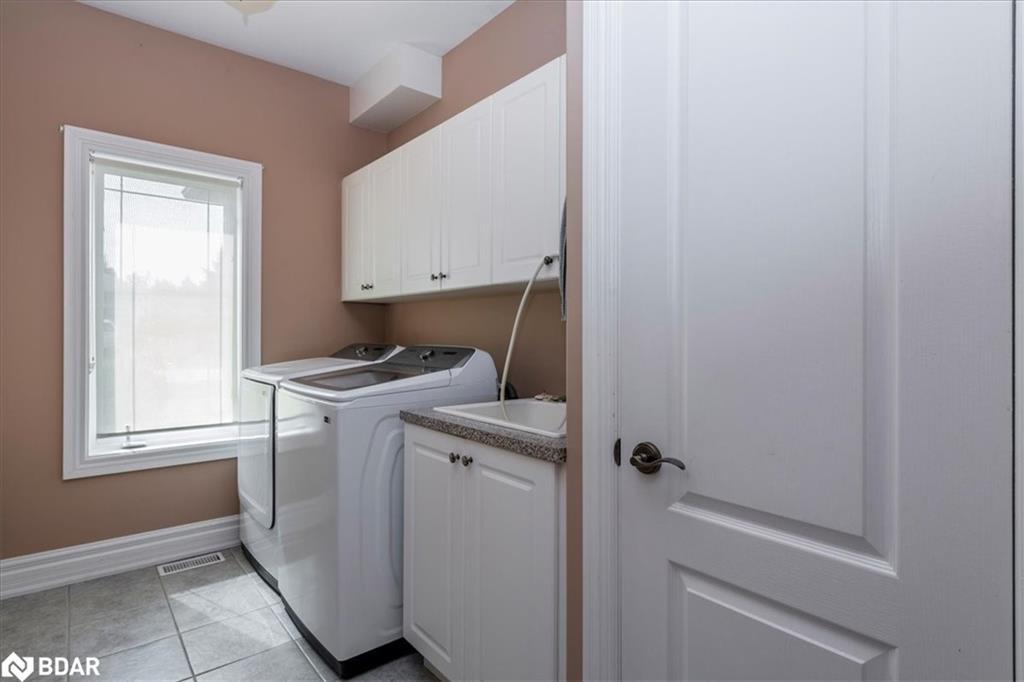 34 Heatherwood Drive, Springwater, ON - Indoor Photo Showing Laundry Room