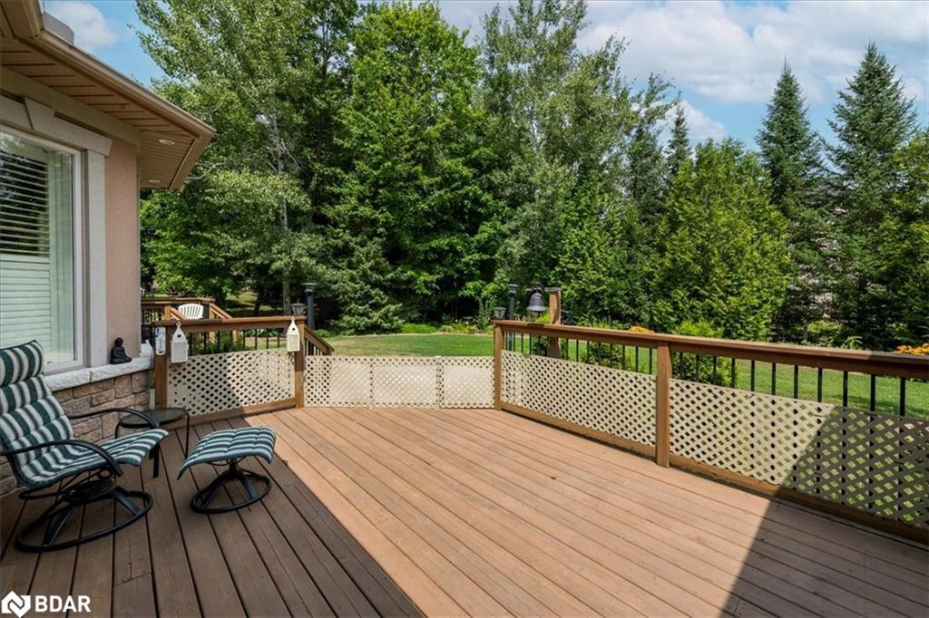 34 Heatherwood Drive, Springwater, ON - Outdoor With Deck Patio Veranda With Exterior