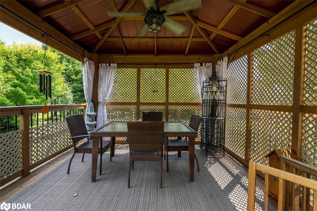 34 Heatherwood Drive, Springwater, ON - Outdoor With Deck Patio Veranda With Exterior
