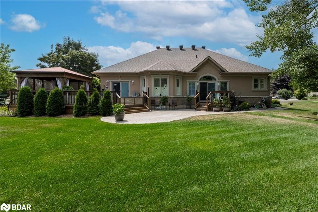 34 Heatherwood Drive, Springwater, ON - Outdoor With Deck Patio Veranda