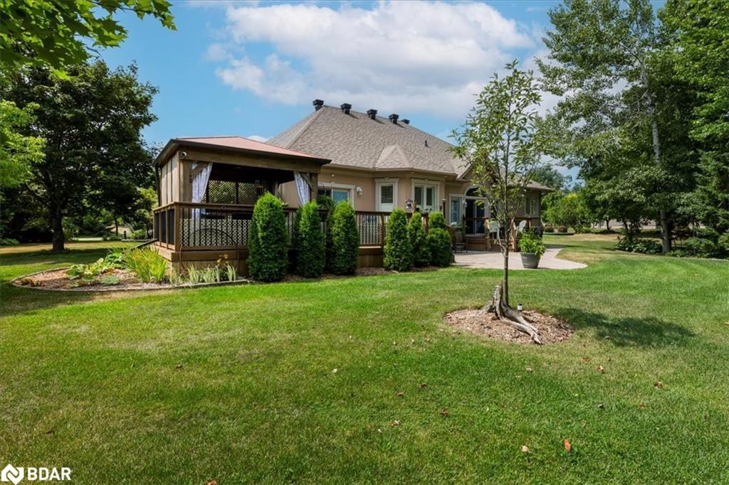 34 Heatherwood Drive, Springwater, ON - Outdoor With Deck Patio Veranda